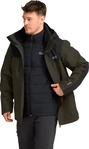 Jack Wolfskin Jasper Pro 3-in-1 Jacket M - Obsidian Moss - XXL