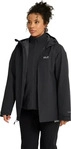 Jack Wolfskin Moonrise 2 3-in-1 Jacket W - Black - L