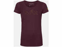 Ortovox 150 Cool Mountain Face T-Shirt W - Dark Wine Blend - L