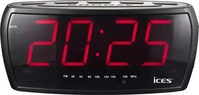 MODERNE HAUSFRAU FM-Radiowecker ICR-230-1 mit Jumbo-LED-Display schwarz