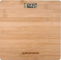 Grundig Digitale Personenwaage "Bambus" braun