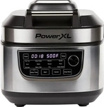 Mediashop Hei&szlig;luftfritteuse Multi-Cooker "Power XL", 5,7l schwarz