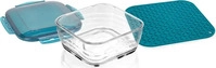 Glassch&uuml;ssel-Set "Nicer Dicer Chef Professional" 2,8l, 3-teilig blau