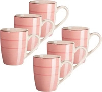 Maeser Kaffeebecher-Set, Steingut LUMACA