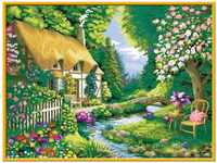 Ravensburger Malen nach Zahlen "Cottage Garden "