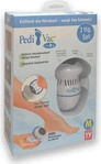 Mediashop Elektrischer Hornhautentferner mit Saugfunktion "Pedi Vac" weiss