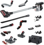 Genius Akku-Staubsauger Invictus X9, 23 teilig schwarz | silber | rot