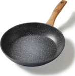 STONELINE STONELINE Bratpfanne 28 cm | ohne Deckel - Holzoptik