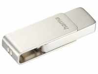 Hama Uni-C Rotate Pro USB-Stick 32 GB USB Typ-C 3.2 Gen 1 (3.1 Gen 1) Silber