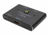 DIGITUS HDMI Verteiler Switch 2x1 8K schwarz Digital/Display/Video