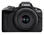 Canon EOS R50 - Schwarz + RF-S 18-45mm F4.5-6.3 IS STM Kit - 24,2 MP - 6000 x 40