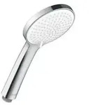 Duravit Handbrause 110, 3 jet, MinusFlow chrom / wei&szlig; chrom / wei&szlig;