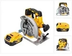 DeWalt DCS 570 Akku Handkreiss&auml;ge 18 V 184 mm Brushless + 1x Akku 5,0 Ah - ohne