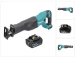 Makita DJR 186 T1 Akku Recipros&auml;ge S&auml;bels&auml;ge 18 V + 1x Akku 5,0 Ah - ohne