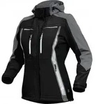 Leibw&auml;chter FLXDS Flex Line, Damen-Softshelljacke schwarz-grau, Gr. 44 FLXDS2544