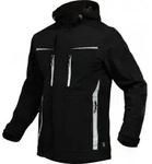 Leibw&auml;chter FLEXS Flex Line, Softshelljacke schwarz, Gr. L FLEXS05L