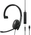 EPOS On Ear Headset kabelgebunden Mono Schwarz Noise Cancelling...
