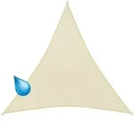 sunprotect 83222 wasserabweisend Sonnensegel Hydro 5 x 5 x 5 m Dreieck