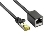 Good Connections&reg; RJ45 Patchkabelverl&auml;ngerung mit Cat. 7 Rohkabel und
