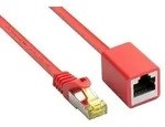 Good Connections&reg; RJ45 Patchkabelverl&auml;ngerung mit Cat. 7 Rohkabel und