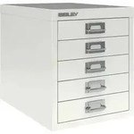 Schubladenschrank MultiDrawer? H325xB279xT380mm verkehrswei&szlig; 5 Schubl.BISLEY