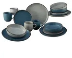 CreaTable 21016 Kombiservice Modern Scandic für 4 Personen, Steinzeug, mehrfarbig (1 CreaTable 21016 Kombiservice Modern Scandic für 4 Personen, Steinzeug, mehrfarbig (1