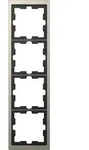 Merten Rahmen Abdeckung System Design Nickel MEG4040-6550 1St.