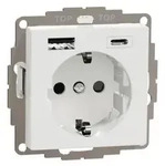 ELSO ELG365354 Steckdose M USB 16A/250V TYP A+C JOY RW 1St.
