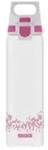 SIGG Total Clear ONE MyPlanetTM Berry Trinkflasche (0.75 L), BPA-freie und