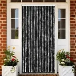 vidaXL Insektenschutz-Vorhang Anthrazit 90x220 cm Chenille