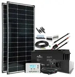 Offgridtec&reg; Autark XL-Master 300W Solaranlage - 1500W AC Leistung 154Ah AGM Akku