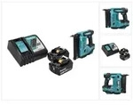 Makita DBN 500 RG Akku Stauchkopfnagler 18 V 15-50 mm + 2x Akku 6,0 Ah + Ladeger&auml;t