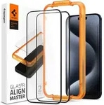 Spigen Glas.tR AlignMaster Klare Bildschirmschutzfolie Apple 2 St&uuml;ck(e)