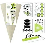 Schult&uuml;ten-Bastelset Easy Line 68cm Fu&szlig;ball