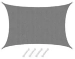 UV Sonnensegel Wasserdurchl&auml;ssig 5x3 - Rechteckig - Sonnenschutz Garten...
