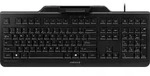CHERRY Secure Board 1.0 USB Tastatur Franz&ouml;sisch, AZERTY Schwarz Chipkarten-Leser