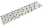 vidaXL K&uuml;chenteppich Waschbar Quadrat 60x300 cm Samt