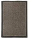 vidaXL Outdoor-Teppich Flachgewebe 120x170 cm Dunkelbraun