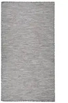 vidaXL Outdoor-Teppich Flachgewebe 80x150 cm Braun und Blau