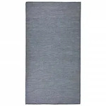vidaXL Outdoor-Teppich Flachgewebe 80x150 cm Blau