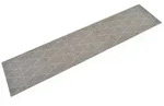 vidaXL K&uuml;chenteppich Waschbar Raute 60x300 cm Samt