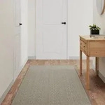 vidaXL Teppichl&auml;ufer Sisal-Optik Taupe 80x250 cm