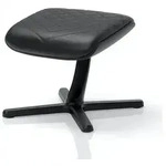 noblechairs Fu&szlig;st&uuml;tze 2 - PU Schwarz Gaming Gaming-St&uuml;hle
