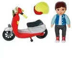 Zapf BABY born Minis - Playset Simon mit Scooter