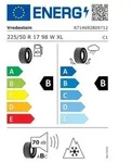 VREDESTEIN Ganzjahresreifen 225/50 R17 TL 98W QUATRAC PRO EV XL FSL BSW M+S 3PMSF