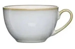 Kaffee Obertasse portofino - 220 ml Steinzeug grau 6 St&uuml;ck.