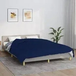 vidaXL Gewichtsdecke Blau 200x230 cm 13 kg Stoff