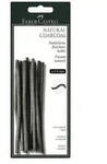 FABER-CASTELL PITT NATURAL CHARCOAL - Farbstift - Holzkohle - nicht dauerhaft - Deep