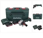 Metabo WB 18 LT BL 11-125 Quick Akku Winkelschleifer 18 V 125 mm Brushless + 2x...