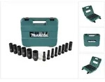 Makita Steckschl&uuml;ssel Satz 10 - 32 mm 1/2" 14 tlg. + Koffer ( E-16586 ) f&uuml;r